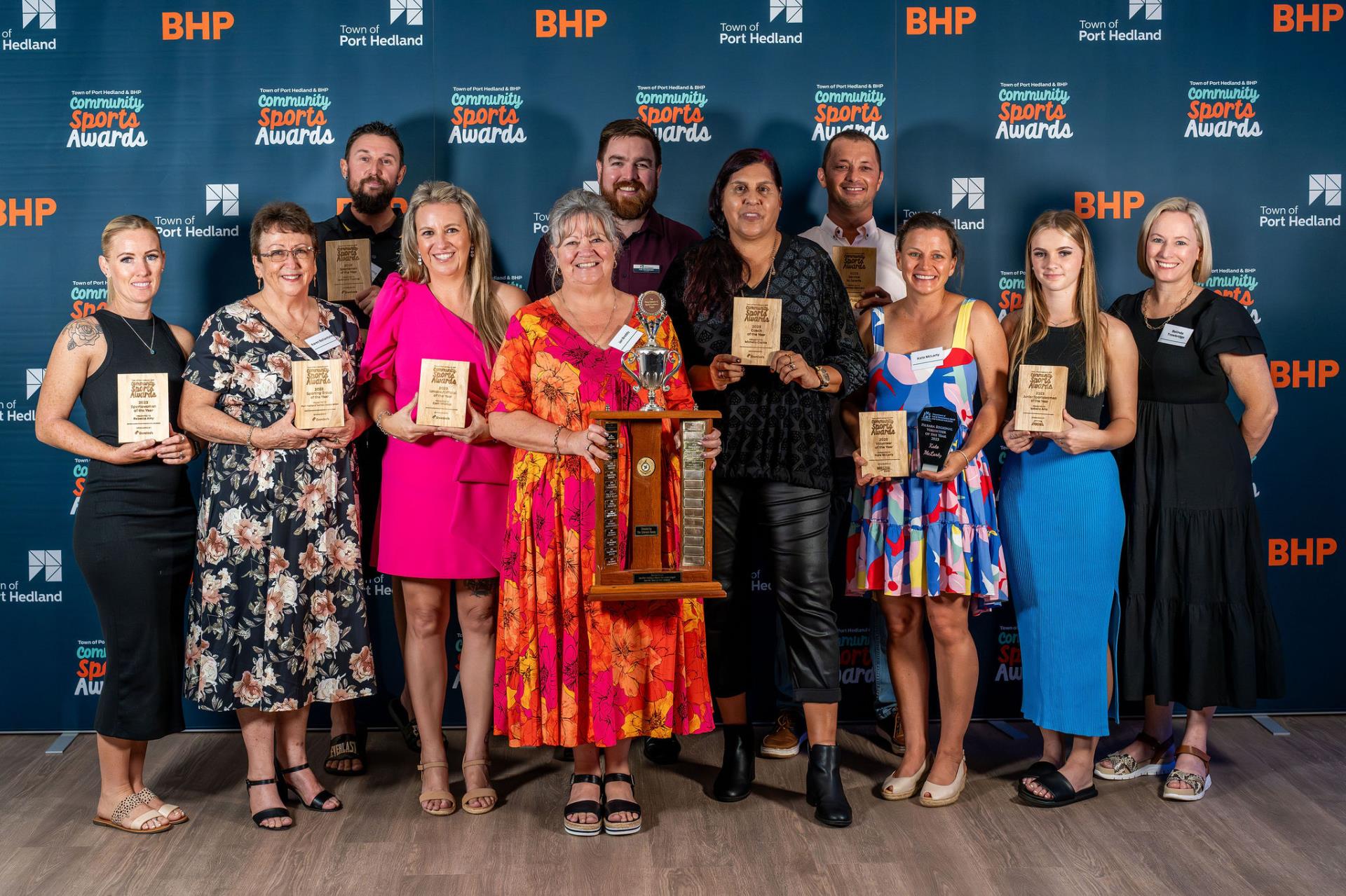 Hedland’s sporting legends celebrated at 2023 Town and BHP Community Sports Awards
