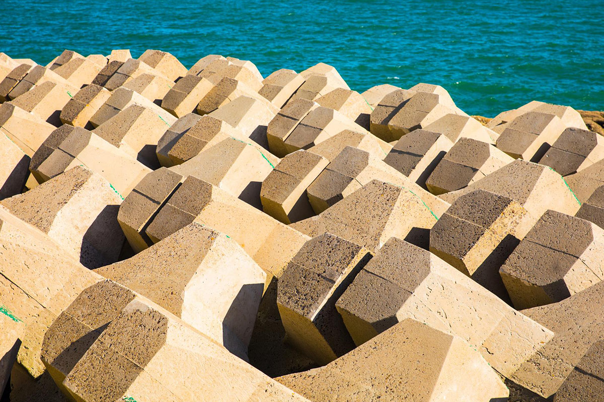 Port Hedland Sea Walls Image