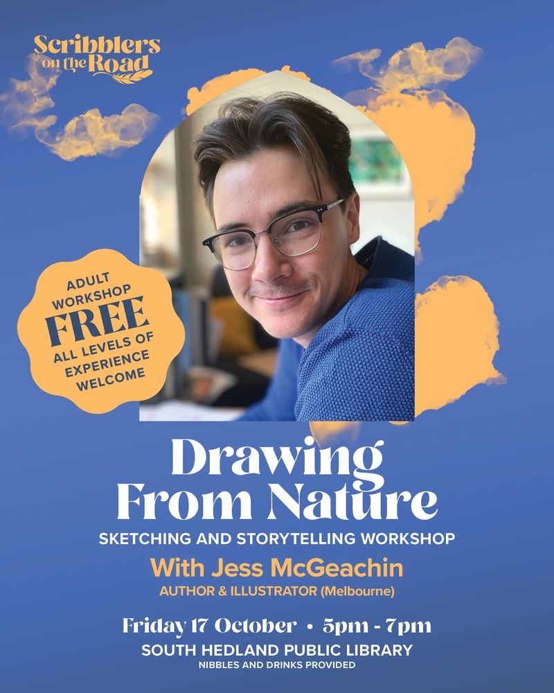 Drawing from nature with Jess McGeachin
