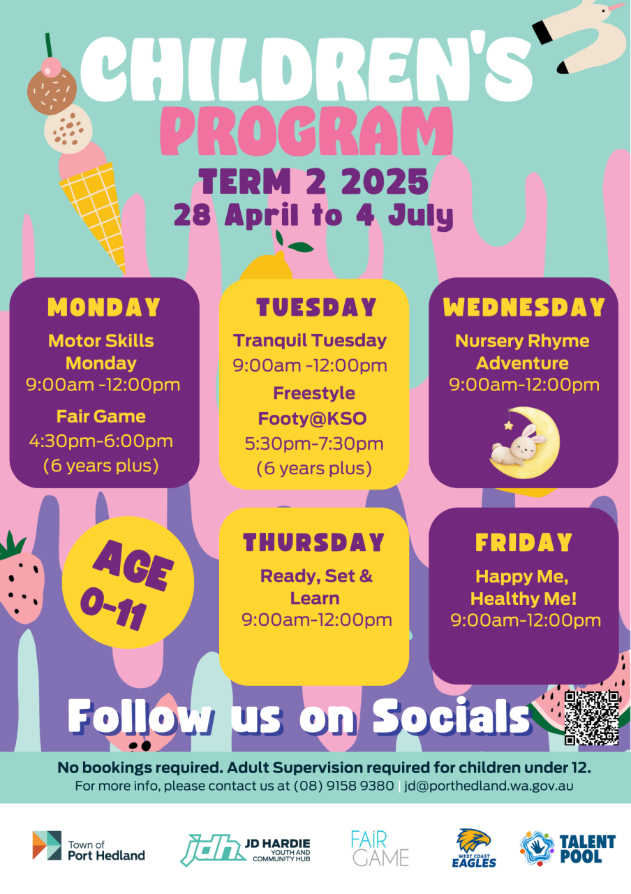 Children's Program - Term 2