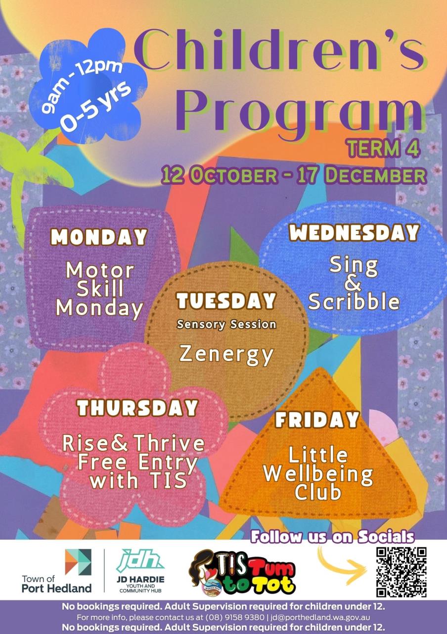Term 4 - Childrens Program