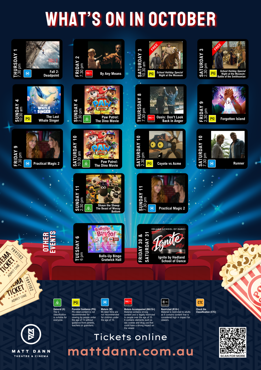 Whats On in October!