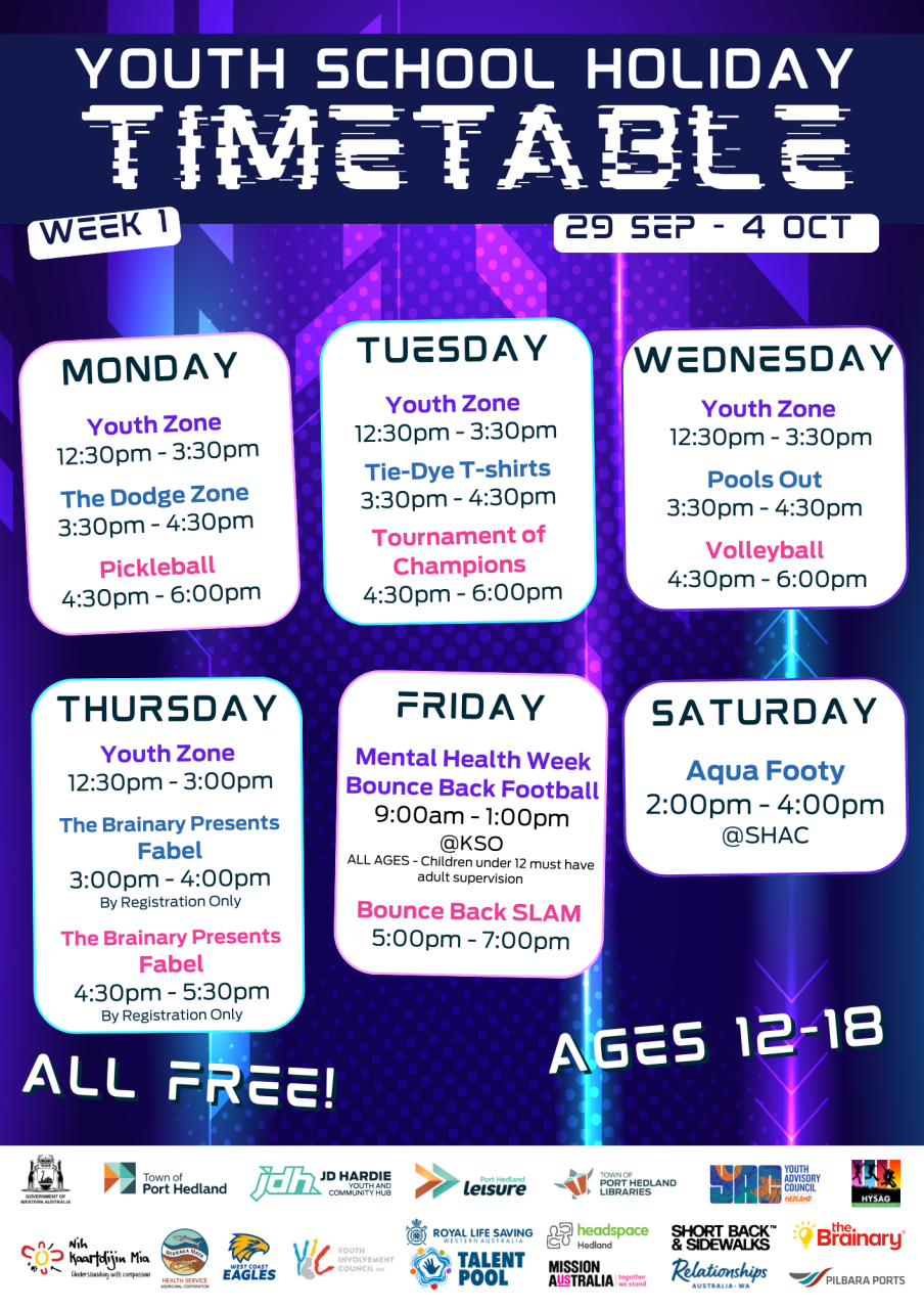 School Holiday - YOUTH PROGRAM