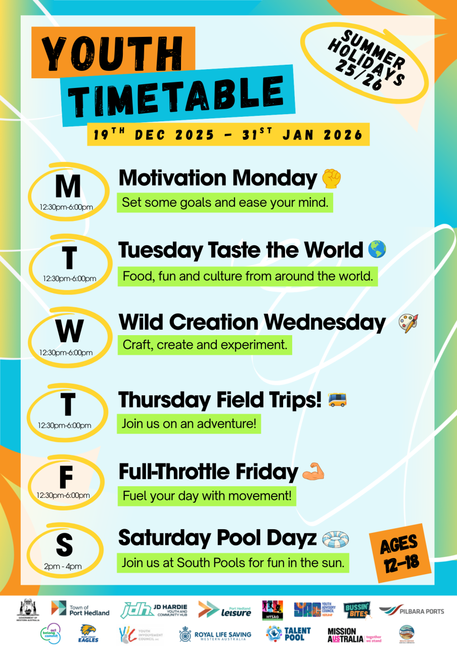 Youth School Holiday Program