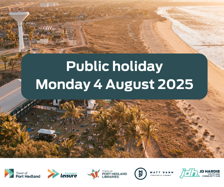 Public holiday Monday 4 August