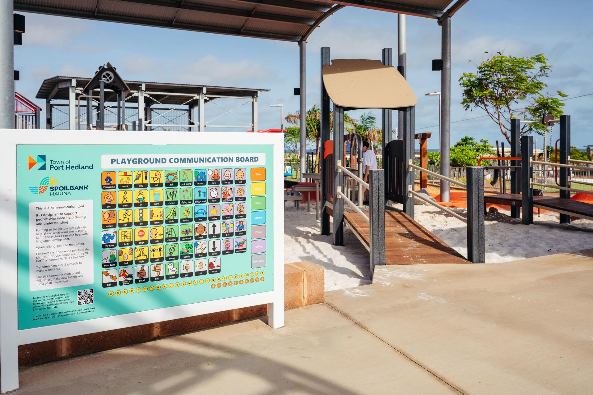 A new way to connect at Kurlu Kurlu Wirri playground