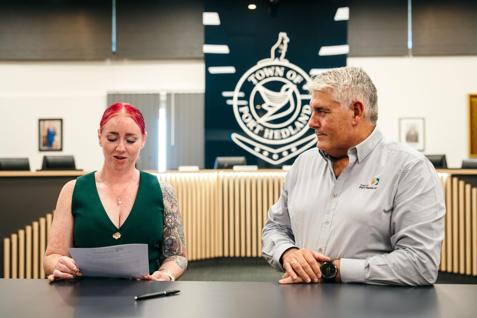 Jacinta Behrend sworn-in as new Mayor for Town of Port Hedland
