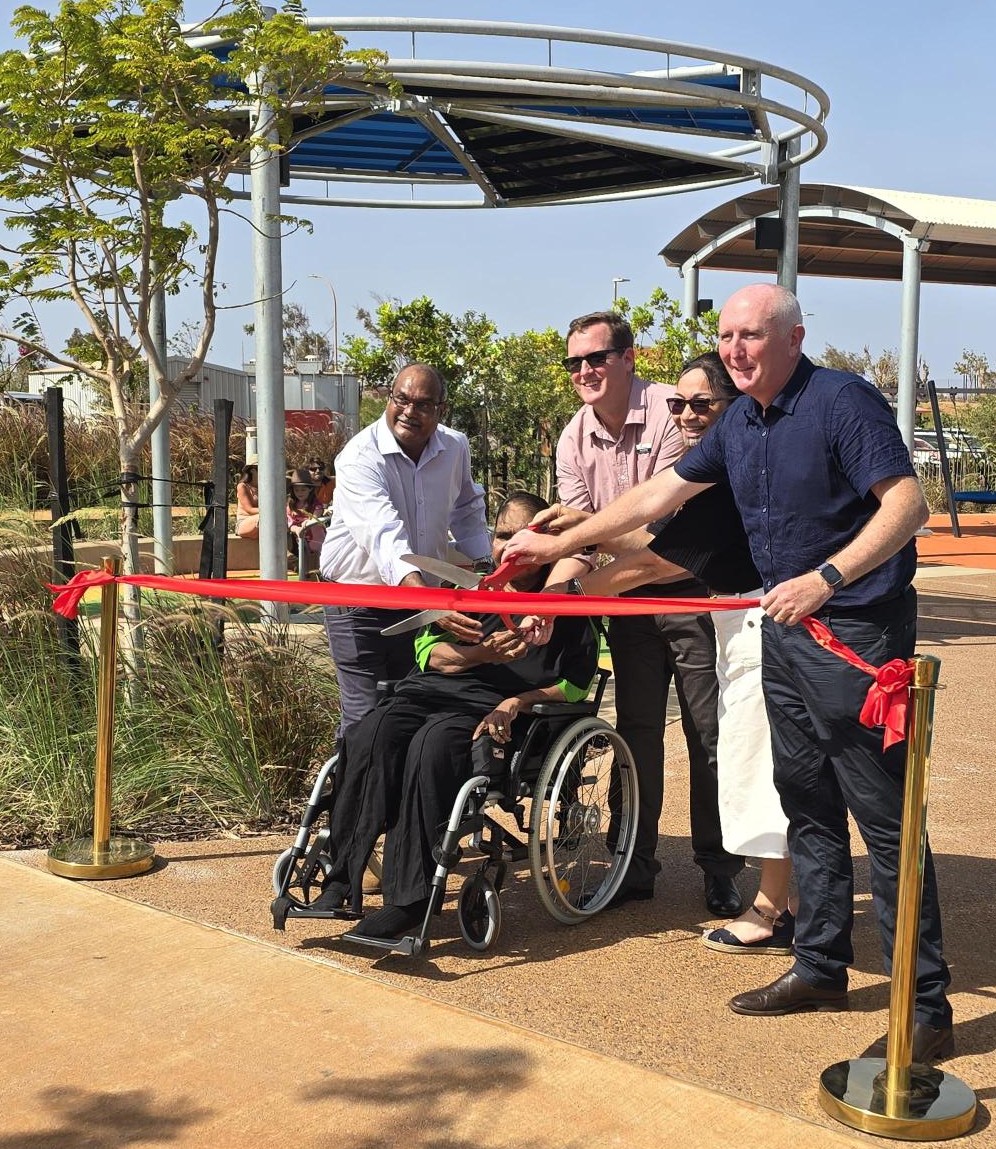 Hedland's newest playspace officially open