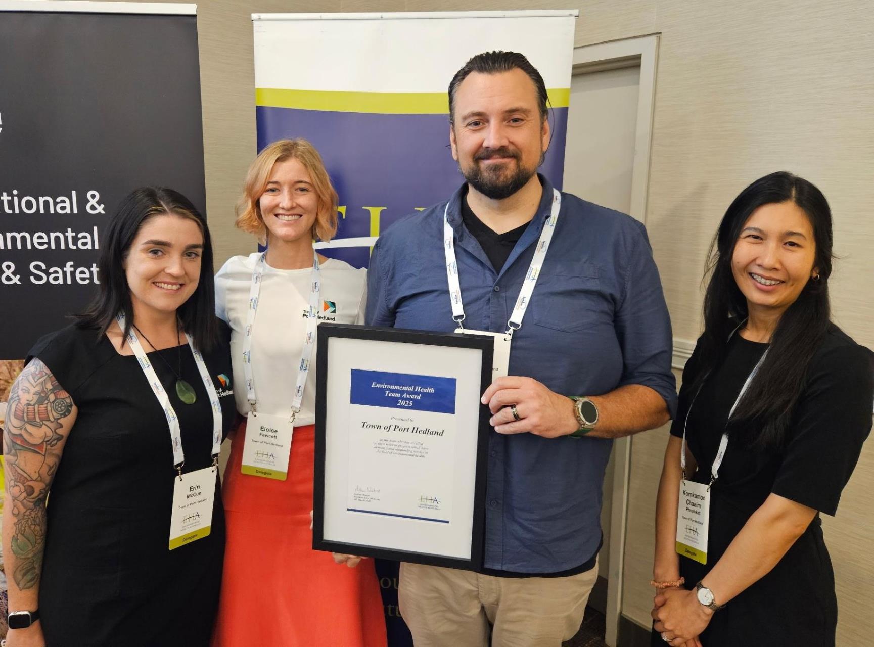 Town’s Environmental Health team crowned state champions for excellence 