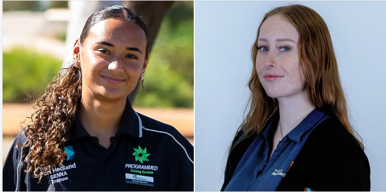 Town's trainee's recognised at state awards