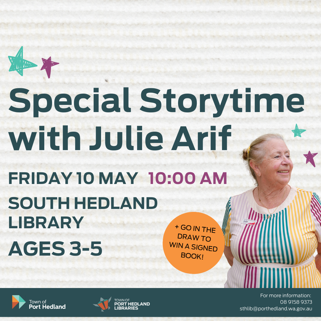 Special Storytime with Julie Arif