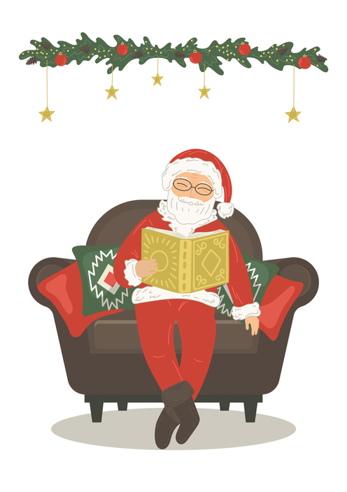 Christmas at the Library | Santa Bedtime Stories (Ages 0-3)