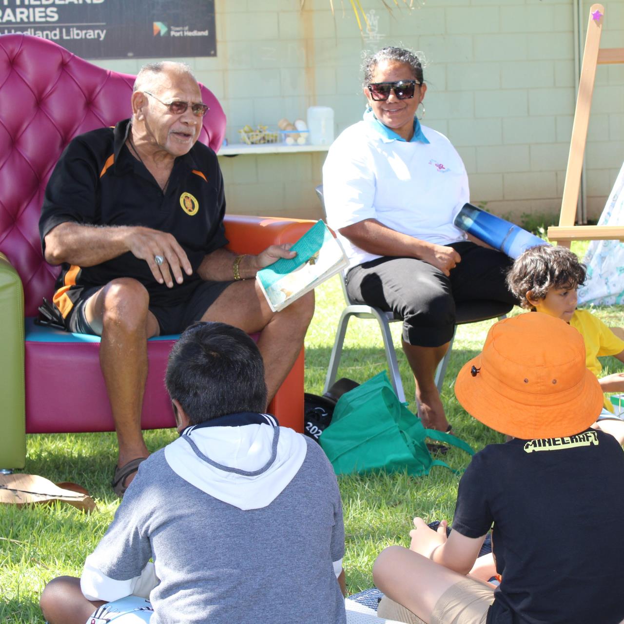 Outdoor Storytime - Under the Yarning Tree