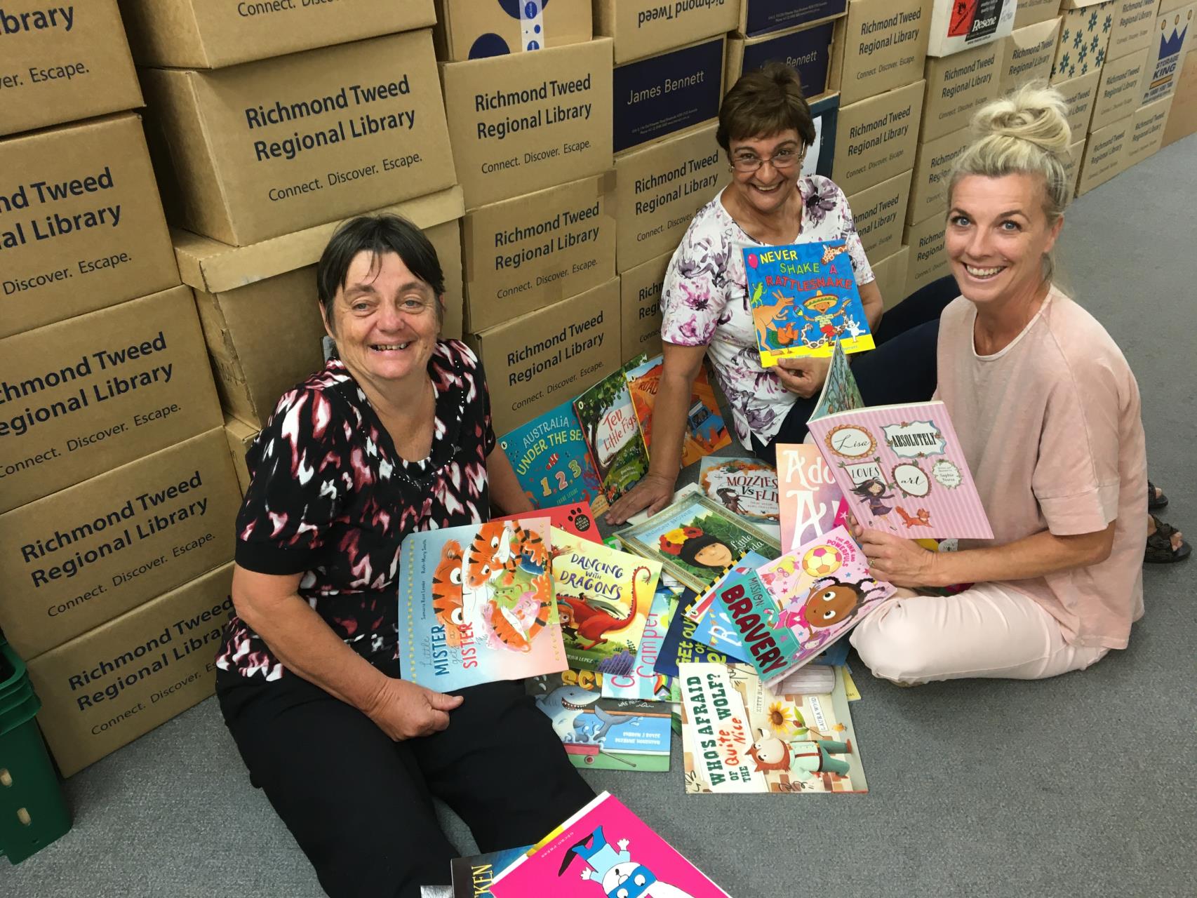 Hedland book donation supports flood-affected Lismore Library