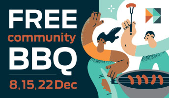 Free community BBQ