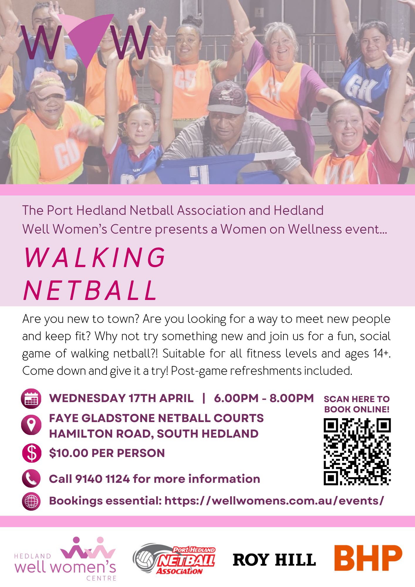 WoW Event - Walking Netball