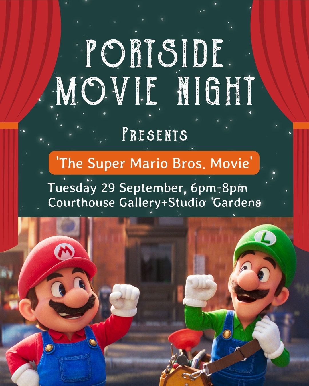 Super Mario Bros Movie night